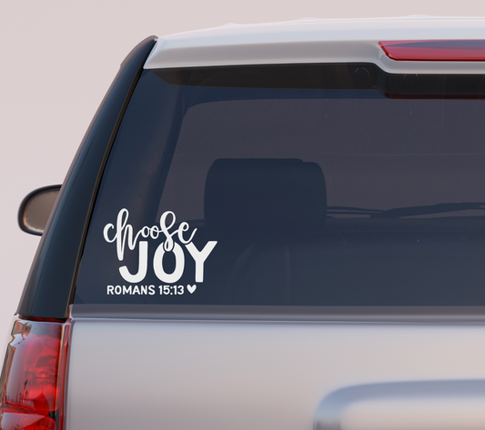 Choose Joy Vinyl Decal