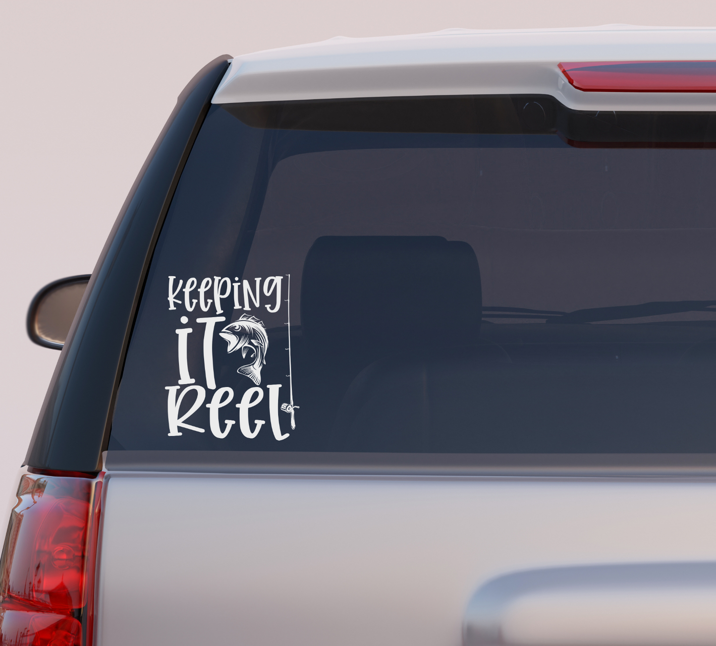 Keeping it Reel Fishing Vinyl Decal