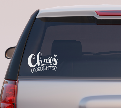 Chaos Coordinator Vinyl Decal