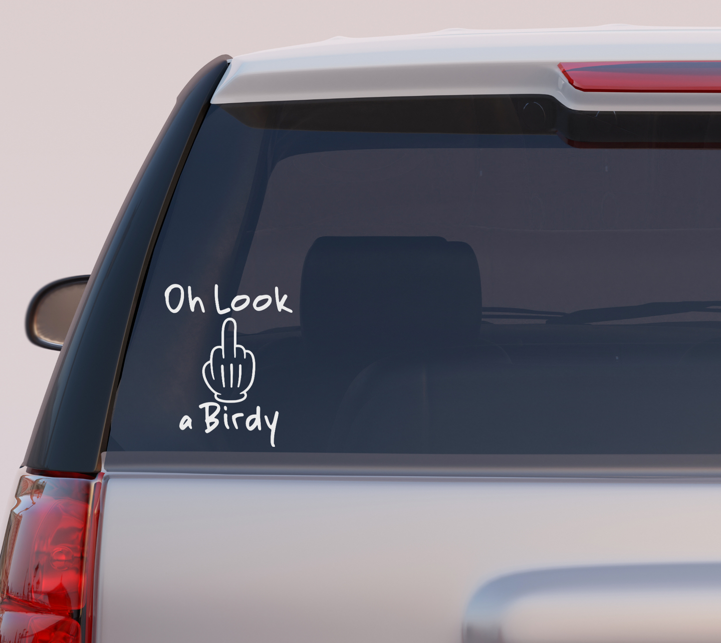 Oh Look a Birdy Vinyl Decal