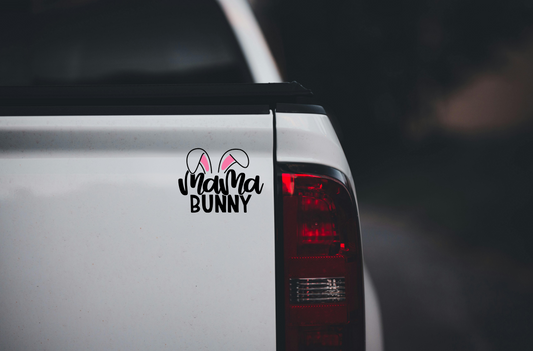 Mama Bunny Vinyl Decal