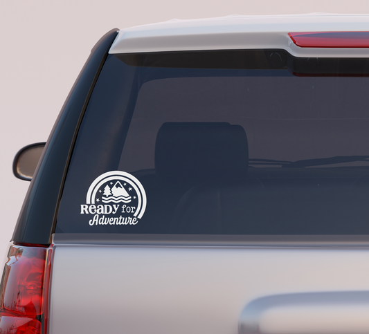 Ready for Adventure Vinyl Decal