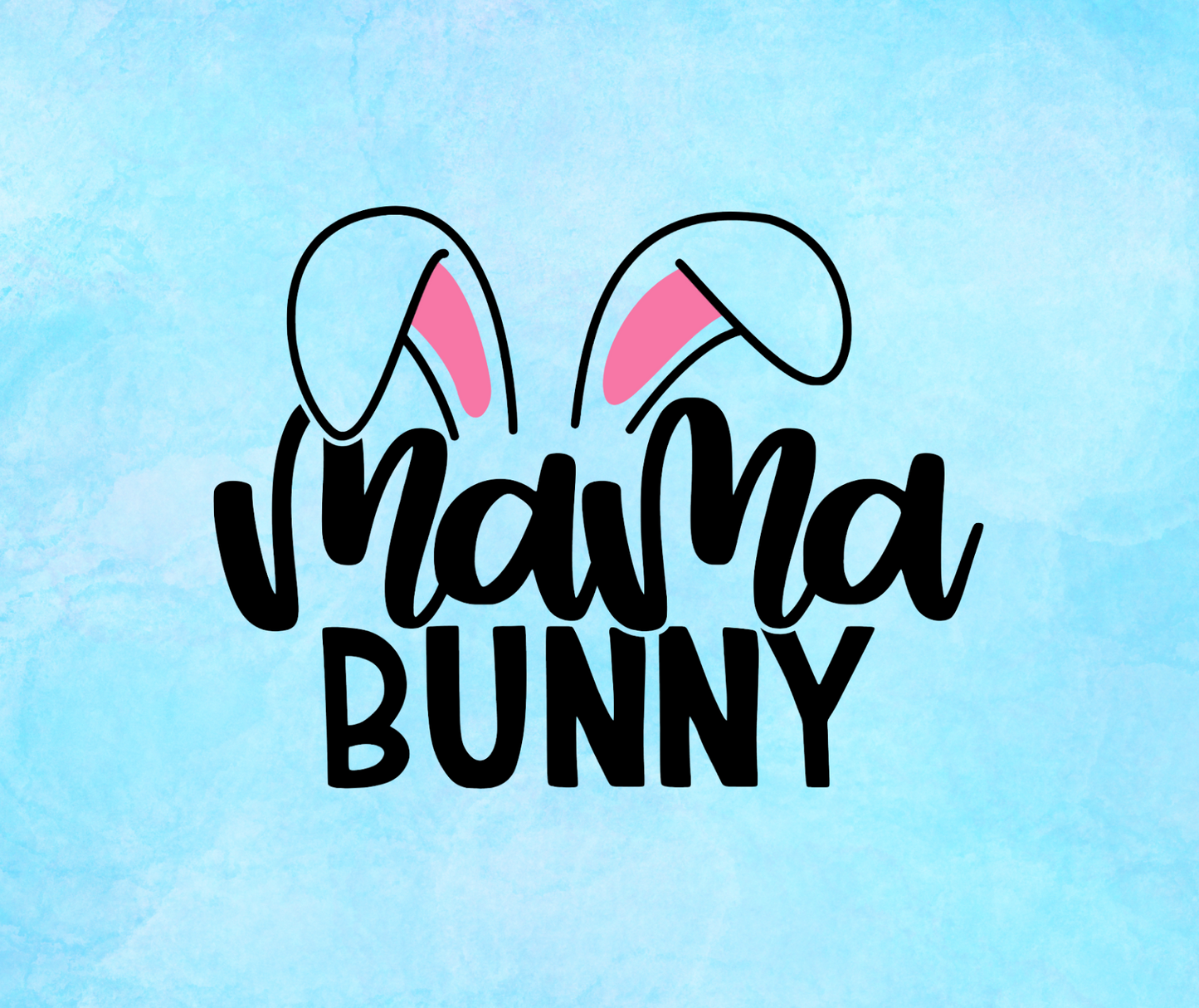 Mama Bunny Vinyl Decal