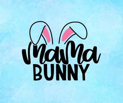 Mama Bunny Vinyl Decal