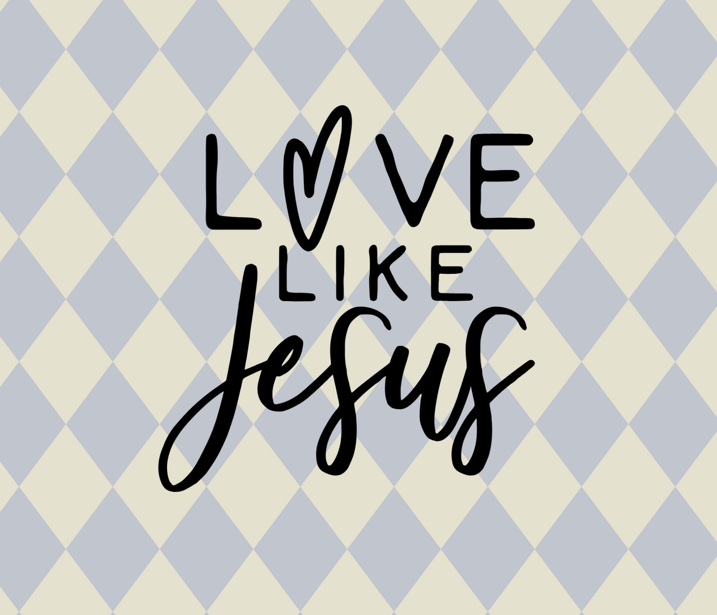 Love Like Jesus Vinyl Decal