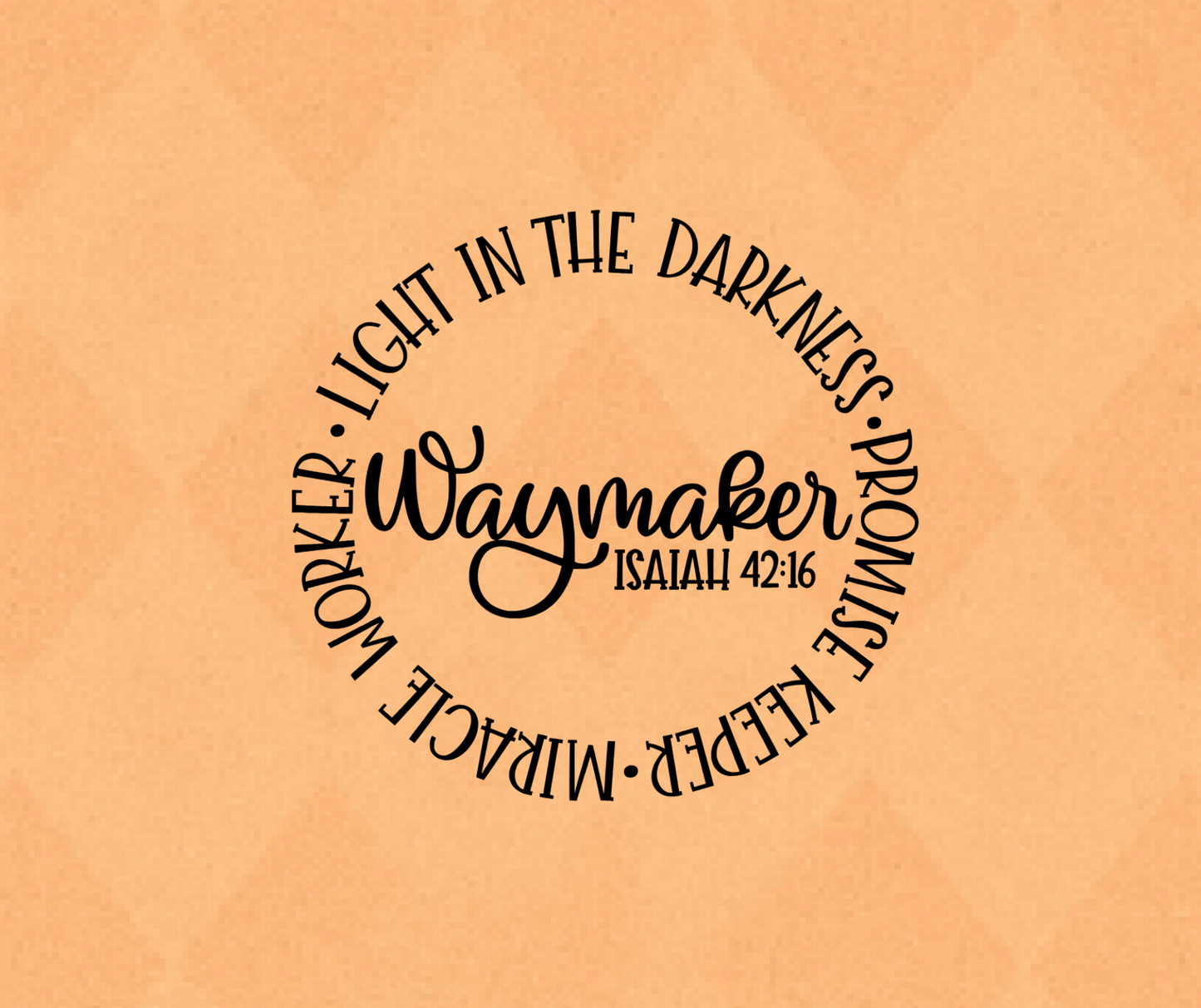 Waymaker Vinyl Decal
